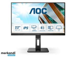 AOC 54,6cm (21,5) 16:09 HDMI/DVI/DP/USB, Czarny - 22P2Q