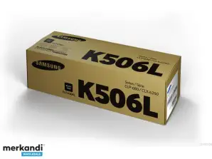 Тонер повышенной емкости Samsung на 6000 страниц, черный CLT-K506L/ELS