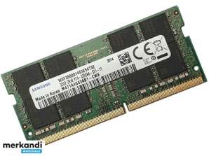 Μνήμη μνήμης RAM της Samsung - DDR4 32GB 3200MHz 260 καρφίτσα SO DIMM M471A4G43AB1-CWE