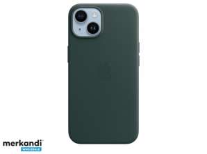 Apple iPhone 14 Funda de cuero con MagSafe Verde bosque MPP53ZM/A
