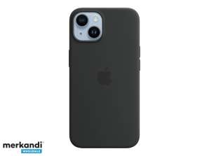 Coque en silicone Apple iPhone 14 avec MagSafe Midnight MPRU3ZM/A