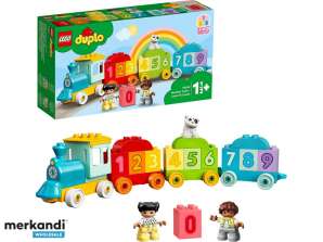 LEGO DUPLO Numuru vilciens — iemācies skaitīt vilciena rotaļlieta, 10954