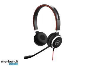 Jabra Evolve 40 UC Stereo USB-C Headphones Black Binaural 6399-829-289
