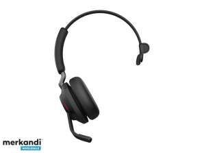 Jabra Evolve2 65 UC Mono kõrvaklapid Must Bluetooth 26599-889-899