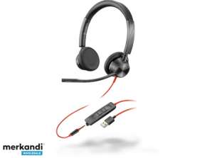 Poly - Plantronics Blackwire C3325 USB-A-headset - 213938-01