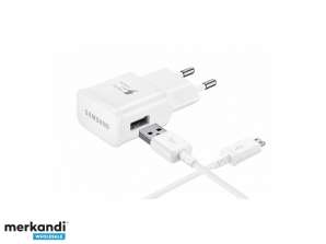 Samsung USB Adapter - Without Cable - White BULK - EP-TA200EWEUGWW