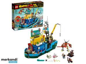 LEGO Monkie Kid Monkie Lasten Salainen joukkueen tukikohta - 80013