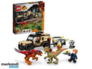 LEGO Jurassic World Транспорт пирораптора и дилофозавра — 76951