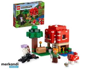 LEGO Minecraft A Casa do Cogumelo - 21179