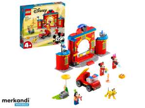 LEGO Mickey and Friends Mickey's Fire Station and Fire Engine - 10776