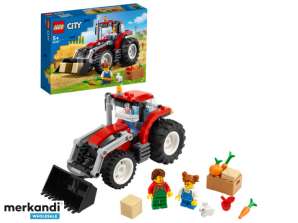 Trator LEGO City, brinquedo de construção - 60287