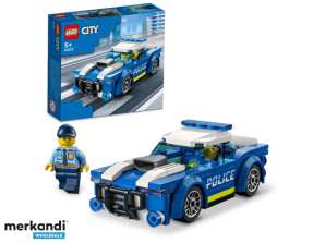 Carro de polícia LEGO City, brinquedo de construção - 60312