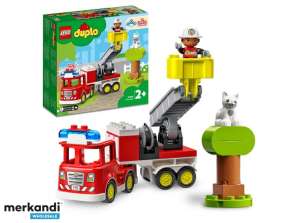 LEGO DUPLO tuletõrjeauto, ehitusmänguasjad - 10969