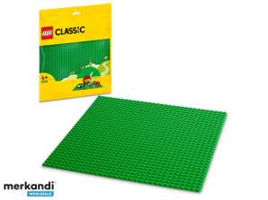 LEGO Classic Green Building Plate, Jouet de construction - 11023