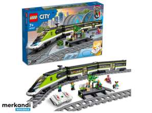 Brinquedo de construção de trem bala de passageiros LEGO City - 60337