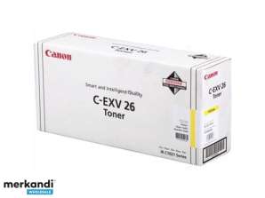 Canon Toner C EXV 26 Gelb   1 Stück   1657B006