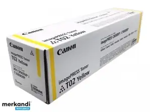 Canon тонер T02 жълт - 8532B001
