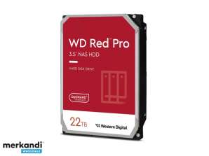 WD Red Pro 22 TB 512 MB CMR 3.5 SATA 6 GB/S Serial ATA WD221KFGX