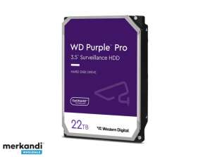 WD Purple Pro 22TB 512MB 3.5 SATA 6GB/S 7200RPM Seri ATA WD221PURP