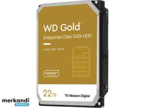 WD Gold 22TB 256MB 3,5 SATA 6GB/S 5400 RPM Serial ATA WD221KRYZ
