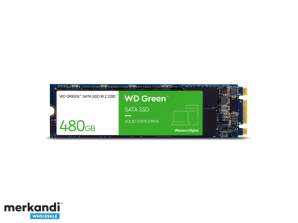 WD Green SSD 480 GB M.2 7 mm SATA Gen 4 Serial ATA WDS480G3G0B