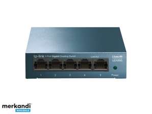 TP LINK   Unmanaged   Gigabit Ethernet  10/100/1000  LS105G