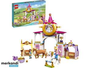 LEGO Disney - Establos reales de la princesa Bellas y Rapunzel (43195)