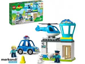 LEGO duplo - Commissariat de police avec hélicoptère (10959)