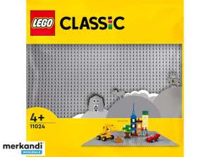 LEGO Classic - Plaque de construction grise 48x48 (11024)