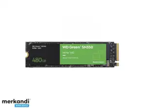 Western Digital Grøn SN350 SSD 480GB M.2 NVMe WDS480G2G0C