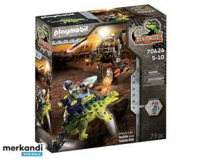Playmobil Dino Rise   Saichania: Abwehr des Kampfläufers  70626