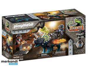 Playmobil Dino Rise - Triceratops Riot pour les pierres légendaires (70627)