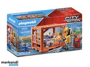 Playmobil City Action - Produkcja kontenerów (70774)