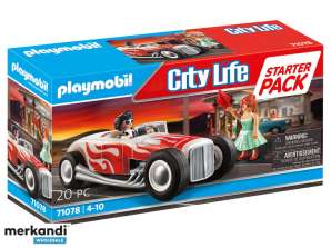 Playmobil City Life - Paquete de inicio Hot Rod (71078)