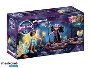 Playmobil Ayuma - Кристална и прилепна фея с душа животни (70803)