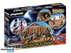 Calendário do Advento da Playmobil De volta ao Futuro III (70576)