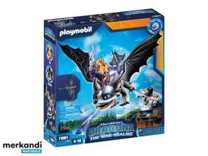Playmobil Dragons: Les Neuf Royaumes - Thunder & Tom (71081)