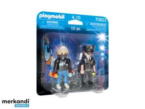 Playmobil City Action - DuoPack Policier et Pulvérisateur (70822)