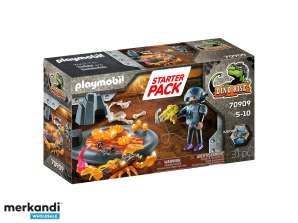 Playmobil Dino Rise - Стартов пакет Борба срещу огнения скорпион (70909)