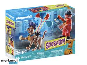 Playmobil SCOOBY-DOO! Dobrodružstvo s duchovným klaunom (70710)