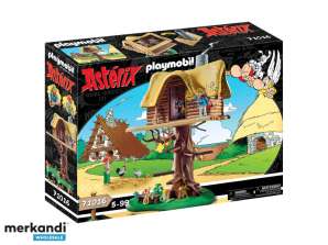 Playmobil Asterix: Troubadix com casa na árvore (71016)