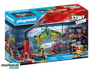 Playmobil Air Stuntshow - Estação de serviço (70834)