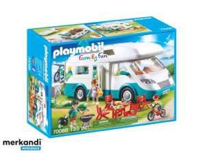 Playmobil Family Fun - Familie autocamper (70088)