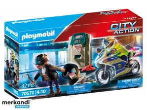 Playmobil City Action - Policijski motocikel (70572)