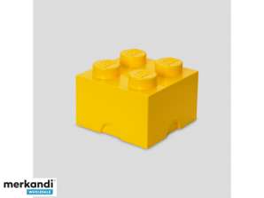 LEGO Förvaringskloss 4 GUL (40031732)