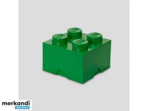 Кубик для хранения LEGO 4 ЗЕЛЕНЫЙ (40031734)