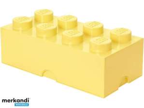 LEGO Säilytyspalikka 8 PASTELLINKELTAINEN (40041741)