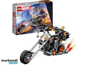 LEGO Marvel - Motoqueiro Fantasma com Mech & Bike (76245)
