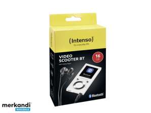 Intenso Video Scooter BT 1.8 16GB Blanco 3717472