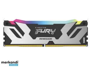 Kingston Fury Renegade RGB -sarja 2 x 16GB DDR5 7200MT/s CL38 KF572C38RSAK2-32